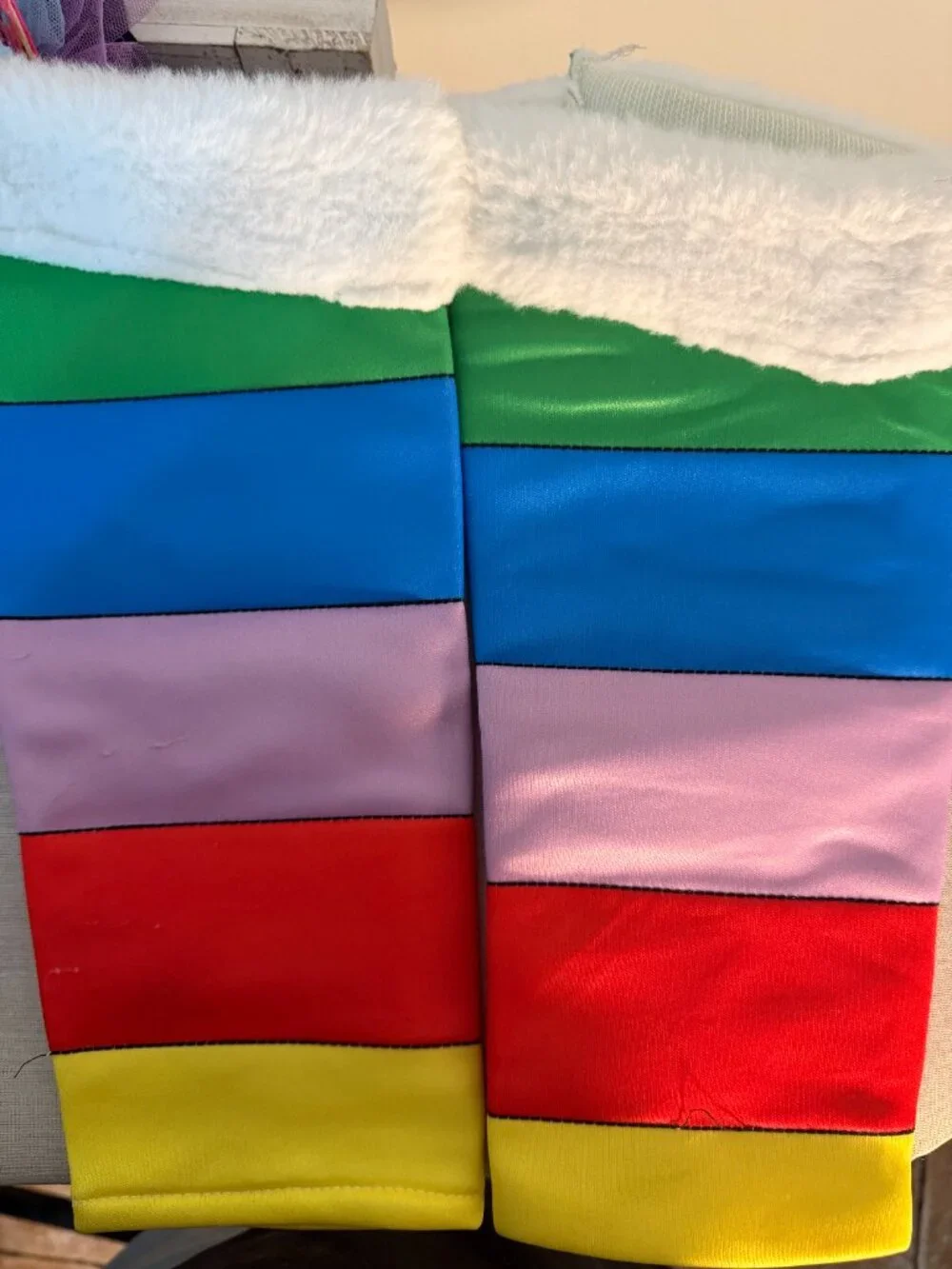 🌈 Rainbow Brite Girls XL Costume + Twink Purse & Accessories